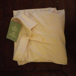 Mens white collared short sleeve